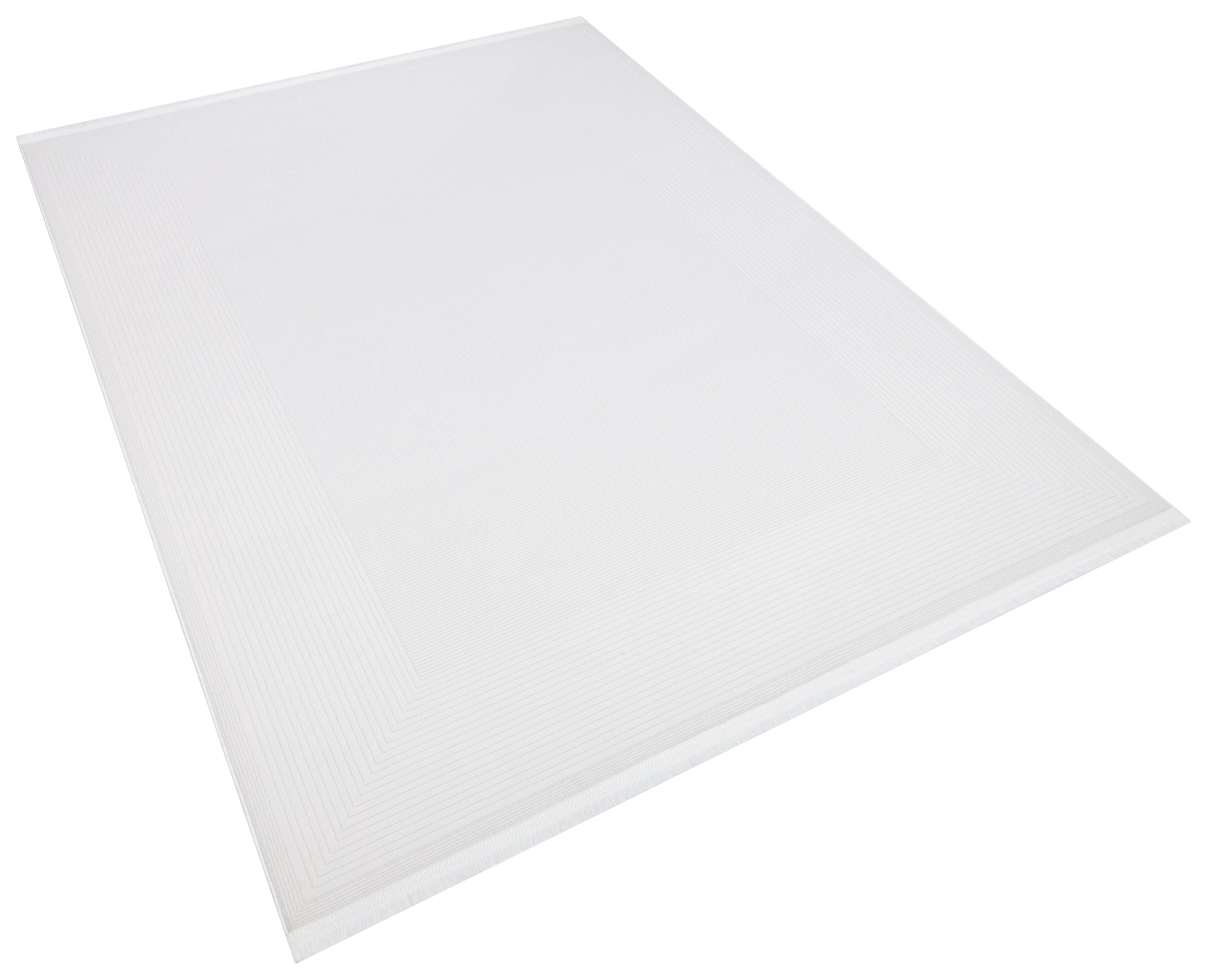 İCON T-RA01 KREM Modern Geometrik Desenli Salon Koridor Mutfak Halısı