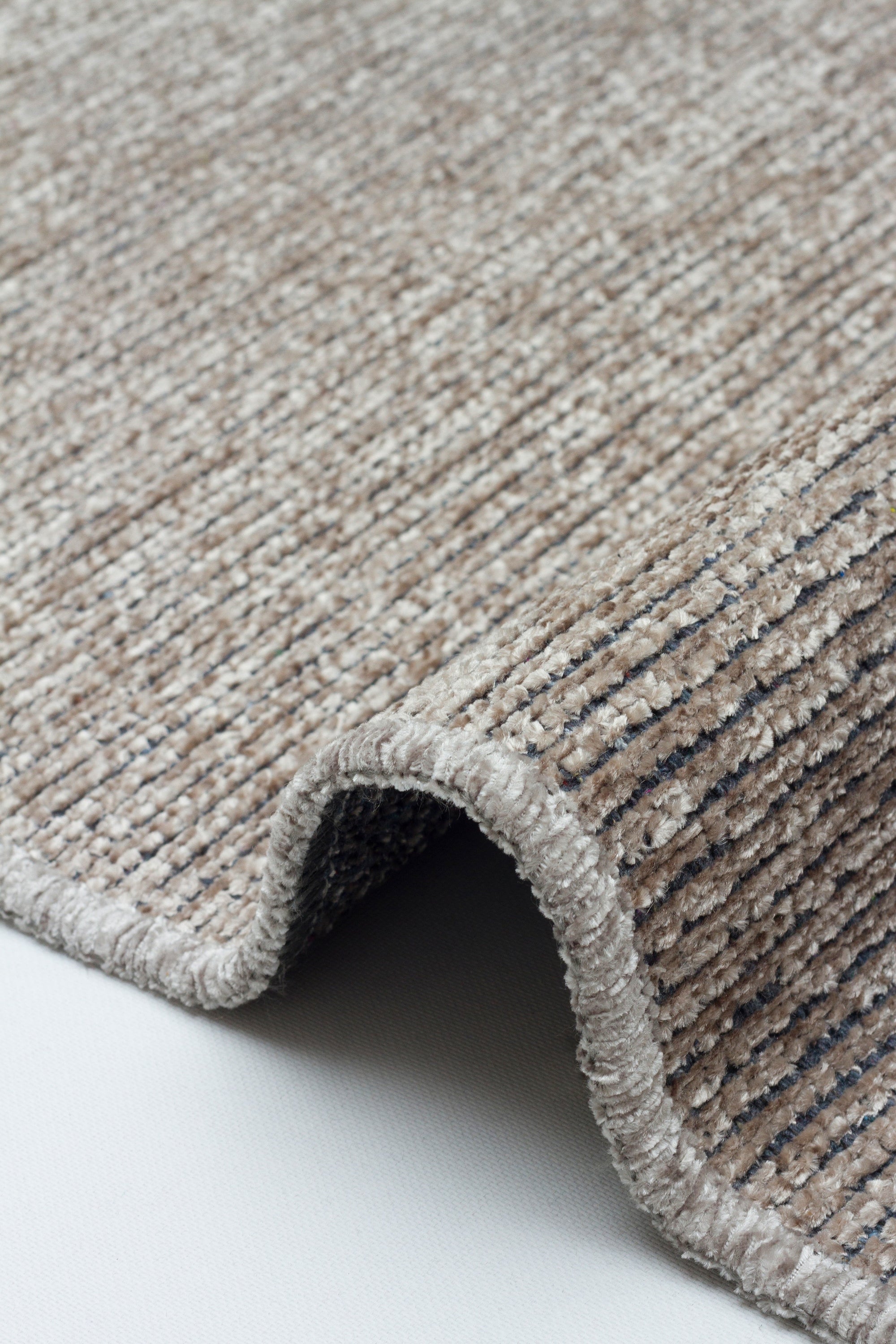 ŞÖNİL SUDE-BEJ Makinede Yıkanabilir Modern Sade Desenli Salon Koridor Mutfak Şönil Dokuma Halı