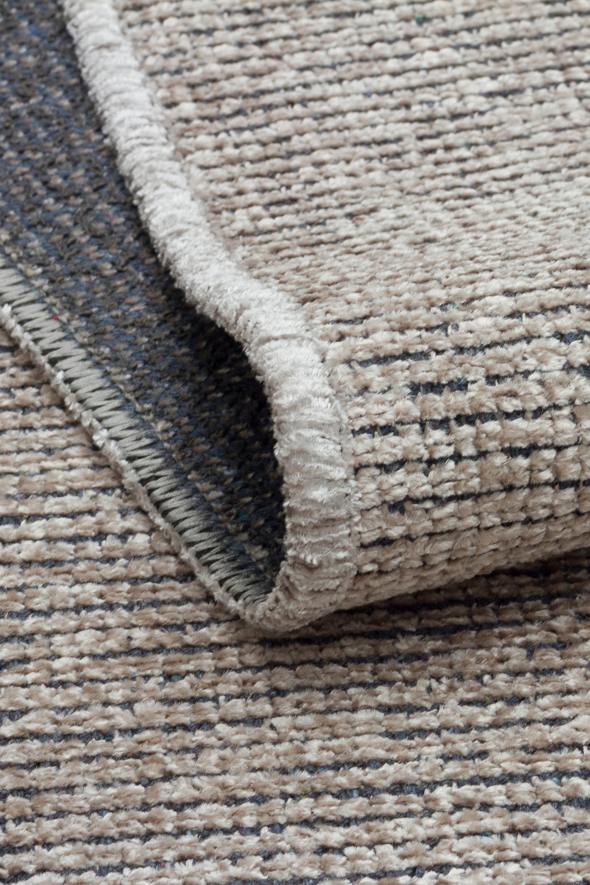 ŞÖNİL SUDE-BEJ Makinede Yıkanabilir Modern Sade Desenli Salon Koridor Mutfak Şönil Dokuma Halı