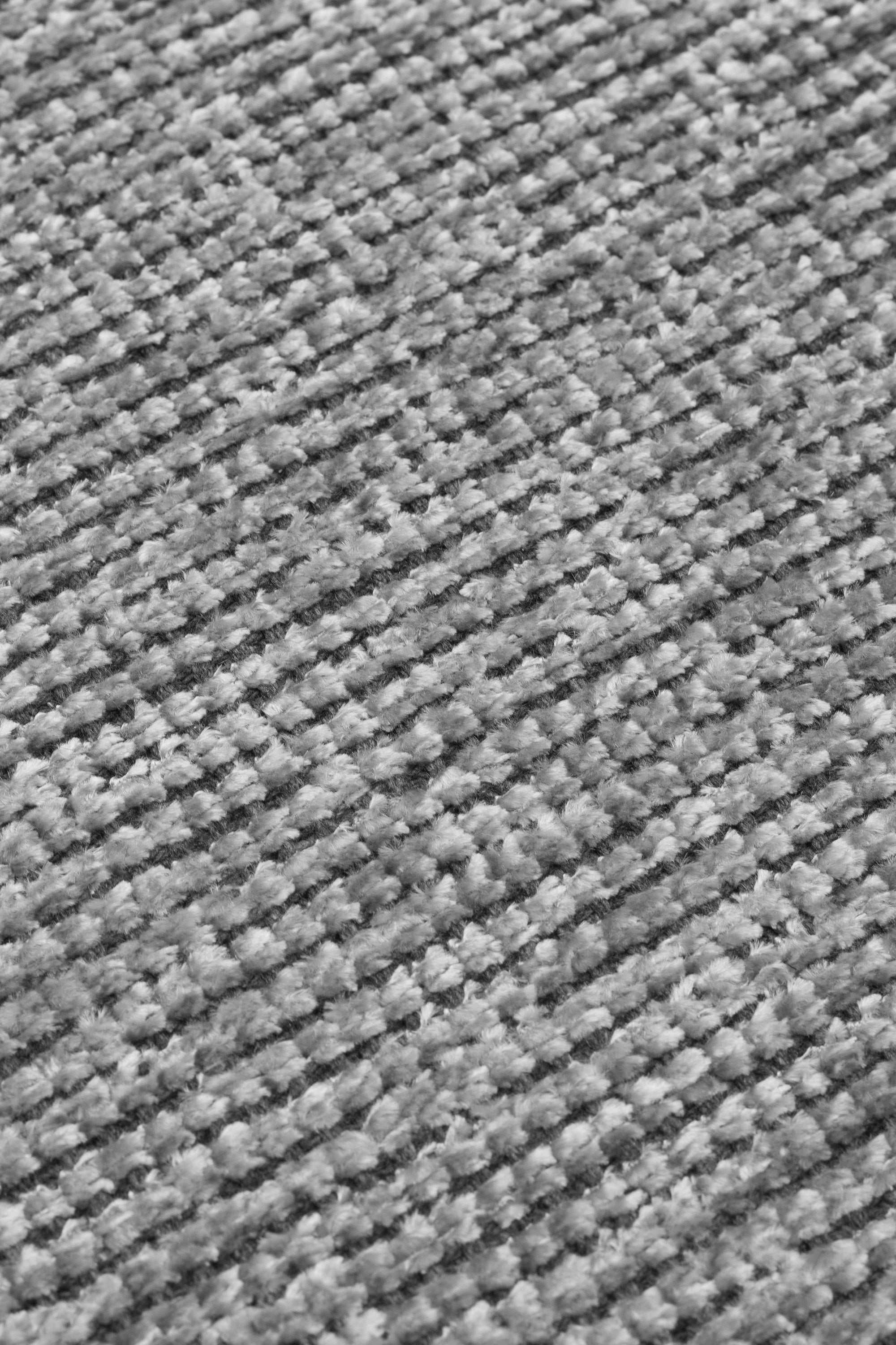 ŞÖNİL SUDE-GRİ Makinede Yıkanabilir Modern Sade Desenli Salon Koridor Mutfak Şönil Dokuma Halı