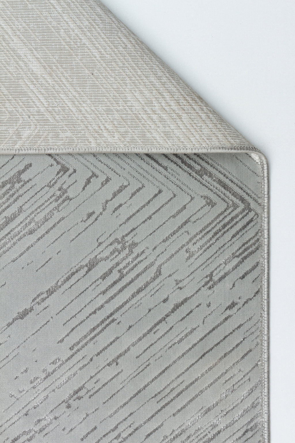 LOTUS C39-GRİ Sentetik Bambu Parlak Saten Salon Koridor Mutfak Halısı