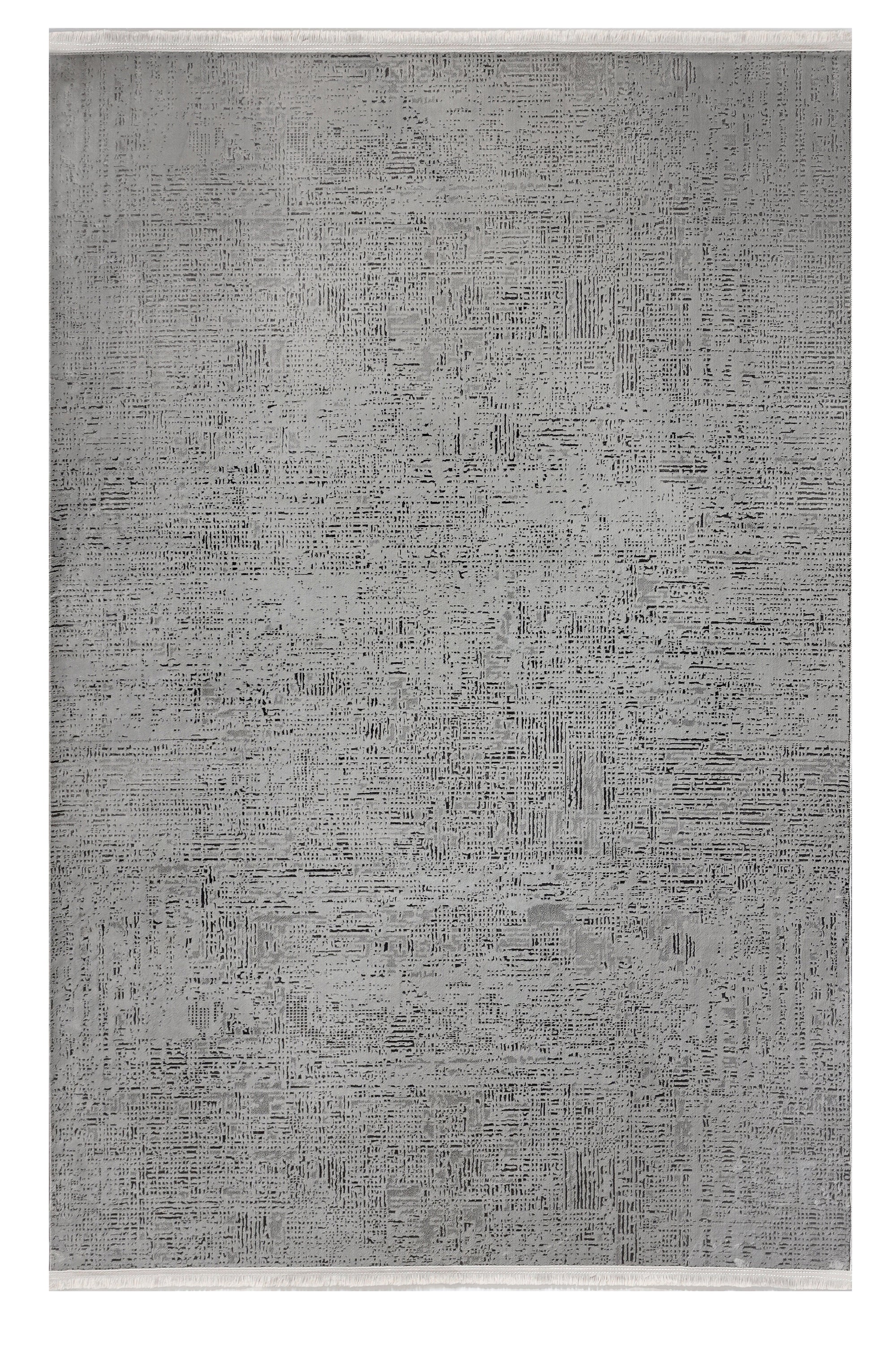 LOTUS C22-GRİ Sentetik Bambu Parlak Saten Salon Koridor Mutfak Halısı-910