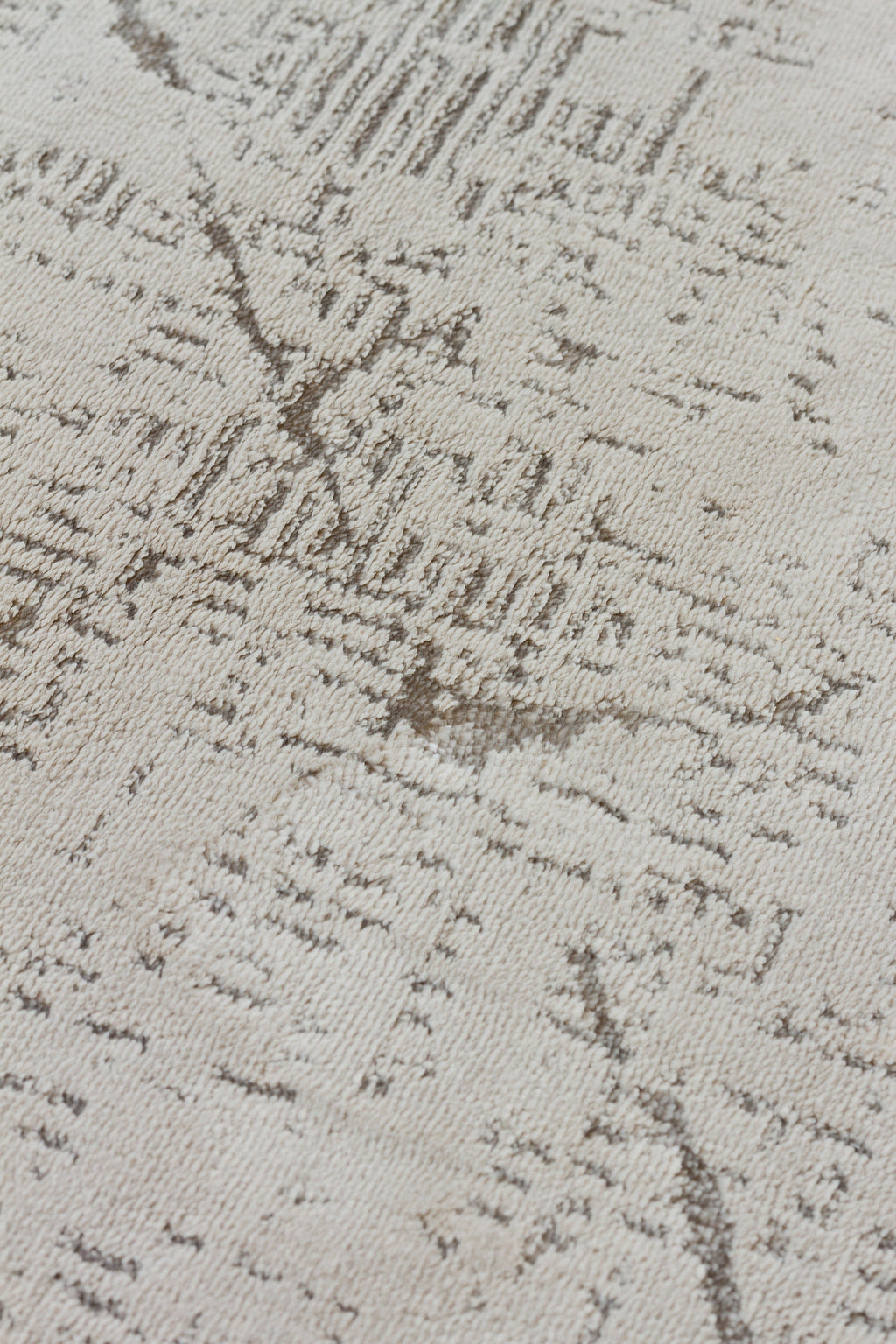 LOTUS C26-BEJ Sentetik Bambu Parlak Saten Salon Koridor Mutfak Halısı-004