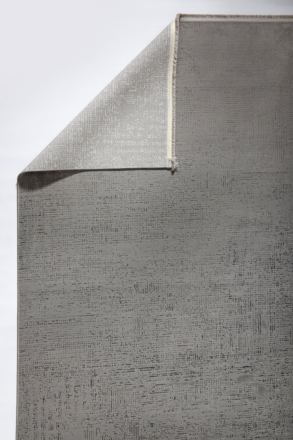 LOTUS C22-GRİ Sentetik Bambu Parlak Saten Salon Koridor Mutfak Halısı-910