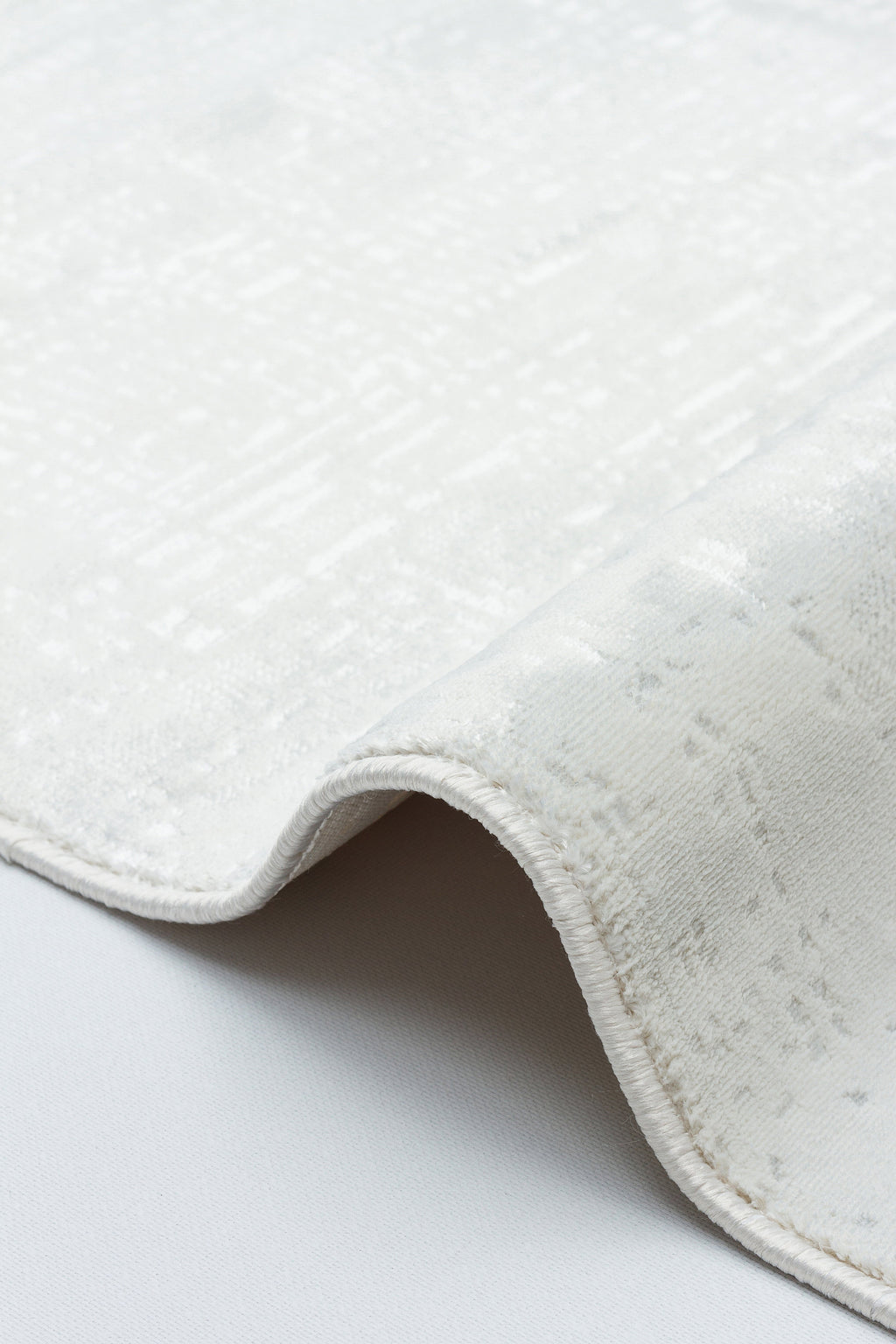 LOTUS C25-KREM Sentetik Bambu Parlak Saten Salon Koridor Mutfak Halısı-910