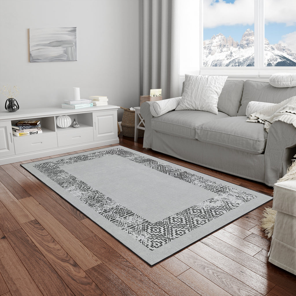 Arte M140 Modern Geometrik Desenli Dekoratif Dokuma Halı