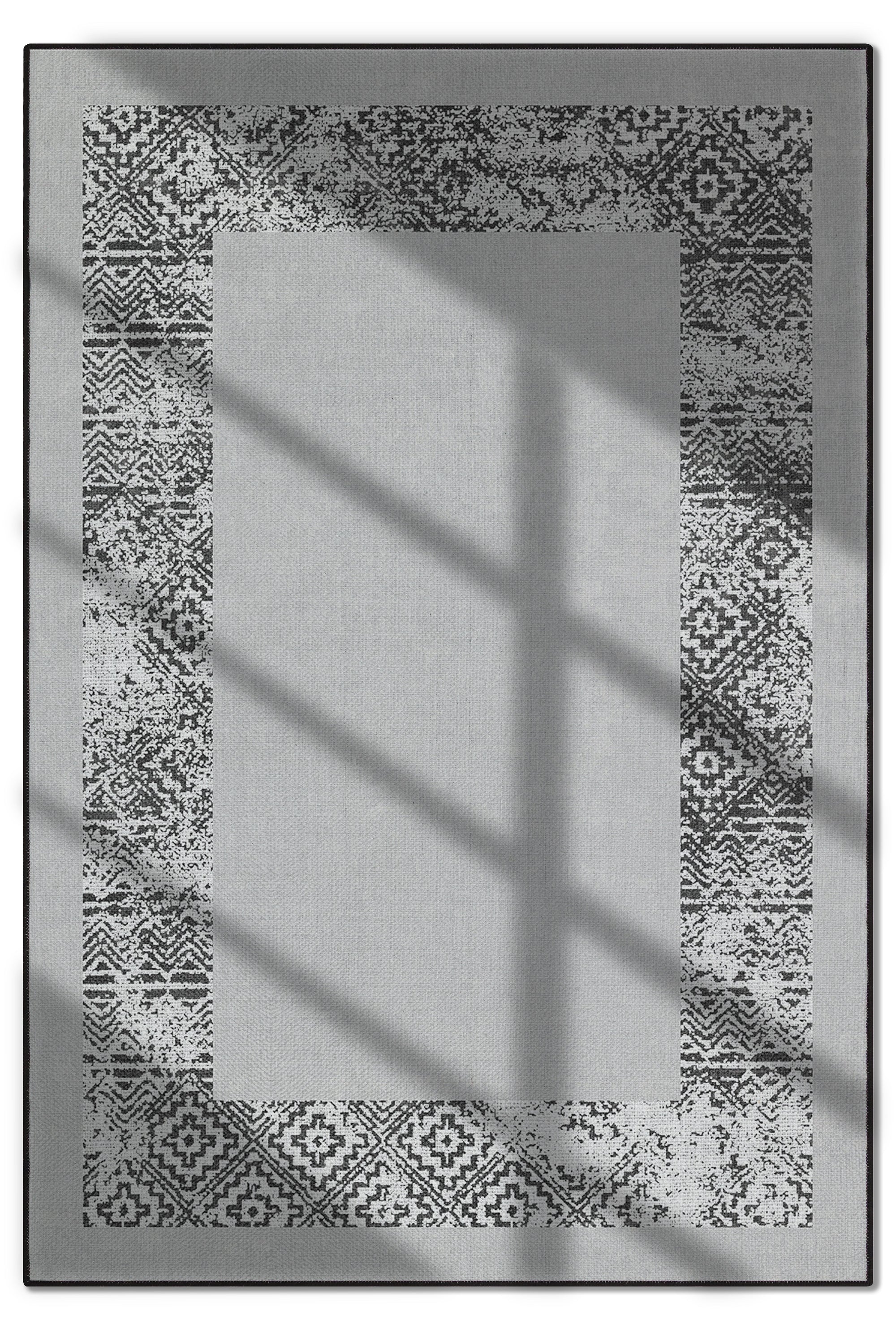 Arte M140 Modern Geometrik Desenli Dekoratif Dokuma Halı