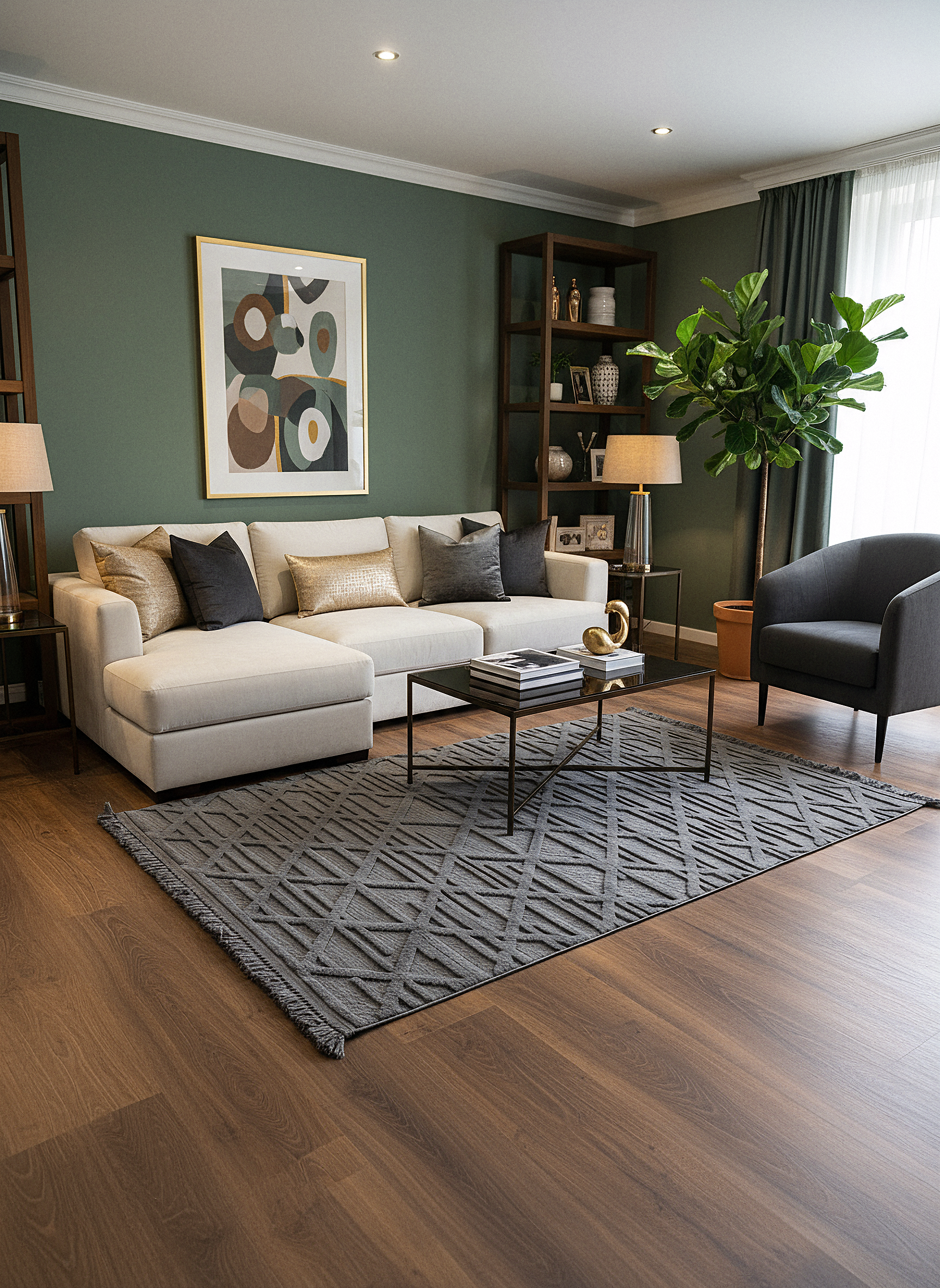 MİLAS C10-ANTRASİT Kabartmalı Modern Geometrik Desenli Salon Koridor Mutfak Halısı