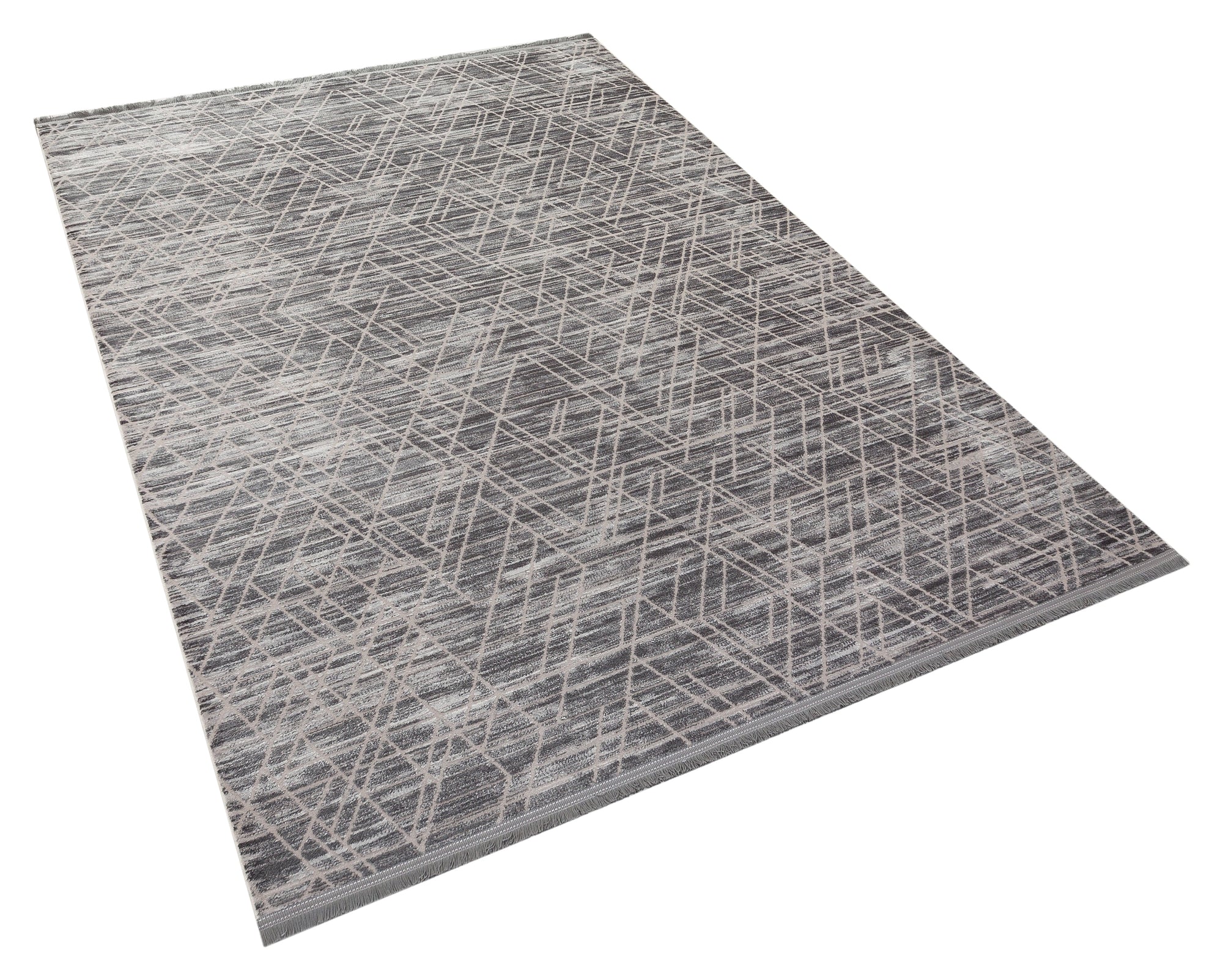 VERONA T-NR02 ANTRASİT Yumuşak Sık Pamuk Dokuma Taban Salon Koridor Mutfak Halısı