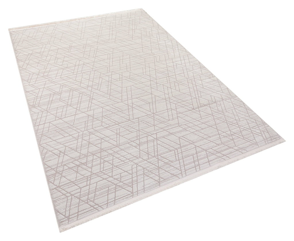 VERONA T-NR02 KREM Yumuşak Sık Pamuk Dokuma Taban Salon Koridor Mutfak Halısı