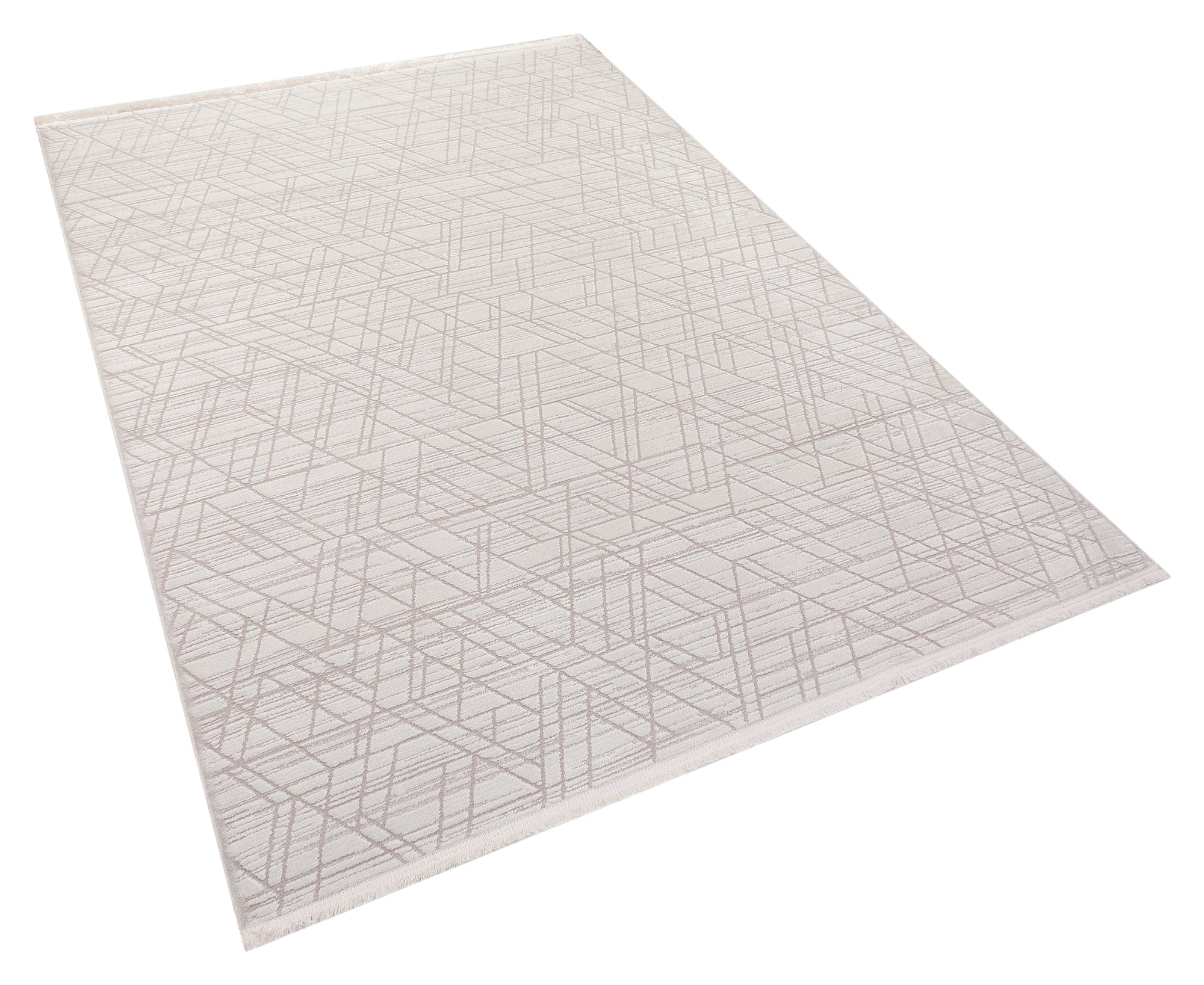 VERONA T-NR02 KREM Yumuşak Sık Pamuk Dokuma Taban Salon Koridor Mutfak Halısı