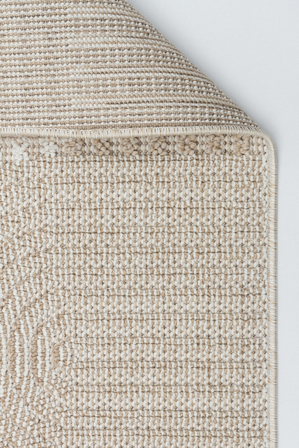 OSLO T-04 KAHVE Yumuşak Bukle (Loop) Dokuma Geometrik Desenli Salon Mutfak Koridor Halısı