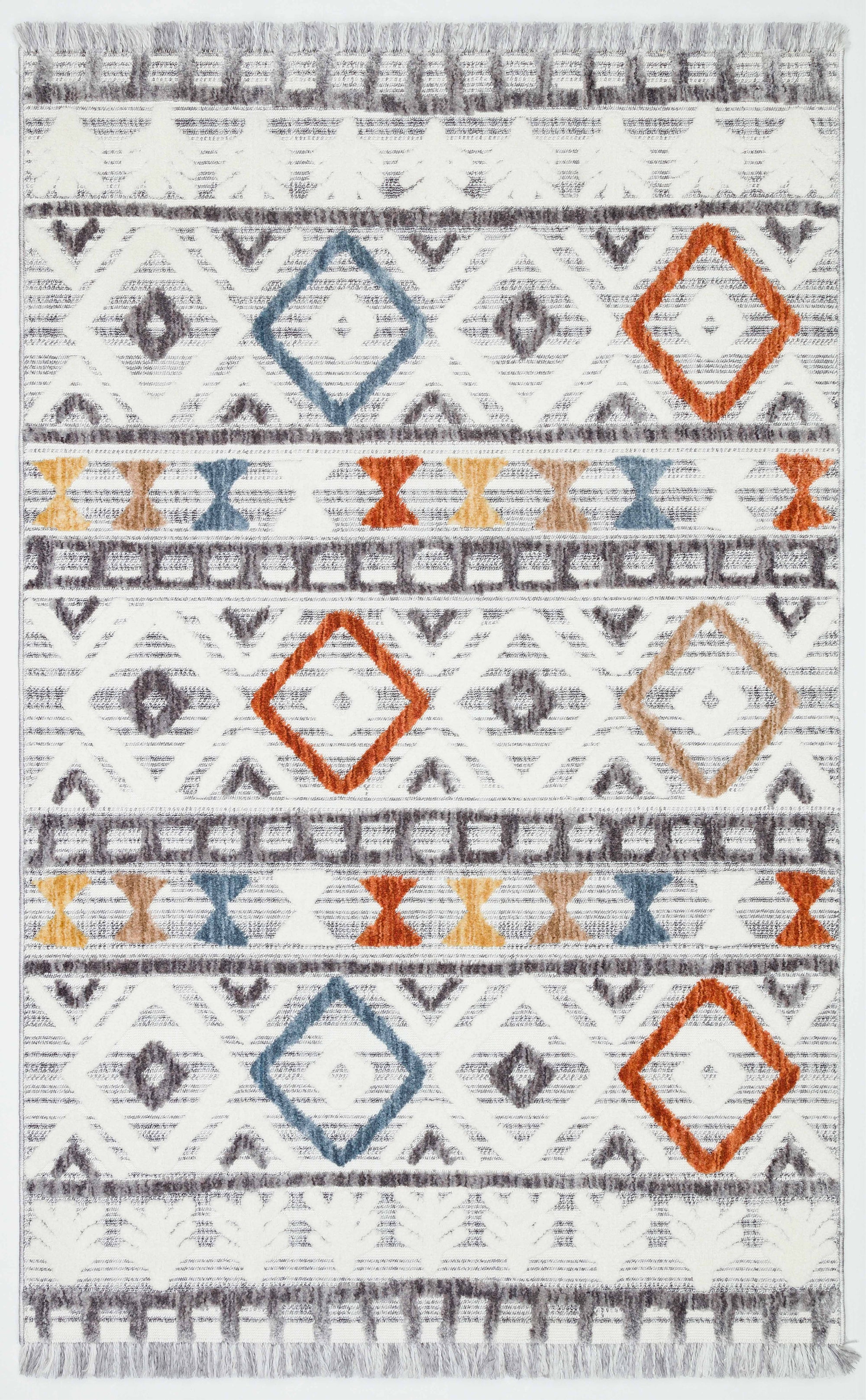 PALERMO T8 Modern Geometrik Desenli Salon Mutfak Koridor Halısı-KP
