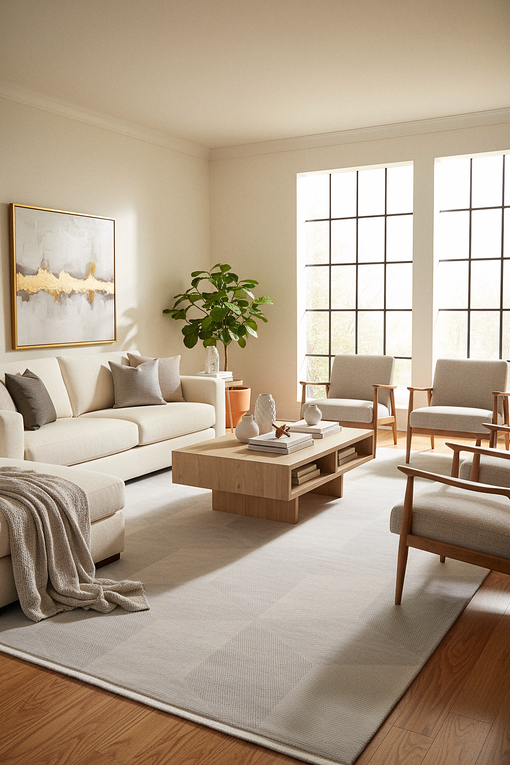 PRATO T-PR01 GRİ Akrilik Viskon Sık Dokuma Salon Koridor Mutfak Halısı