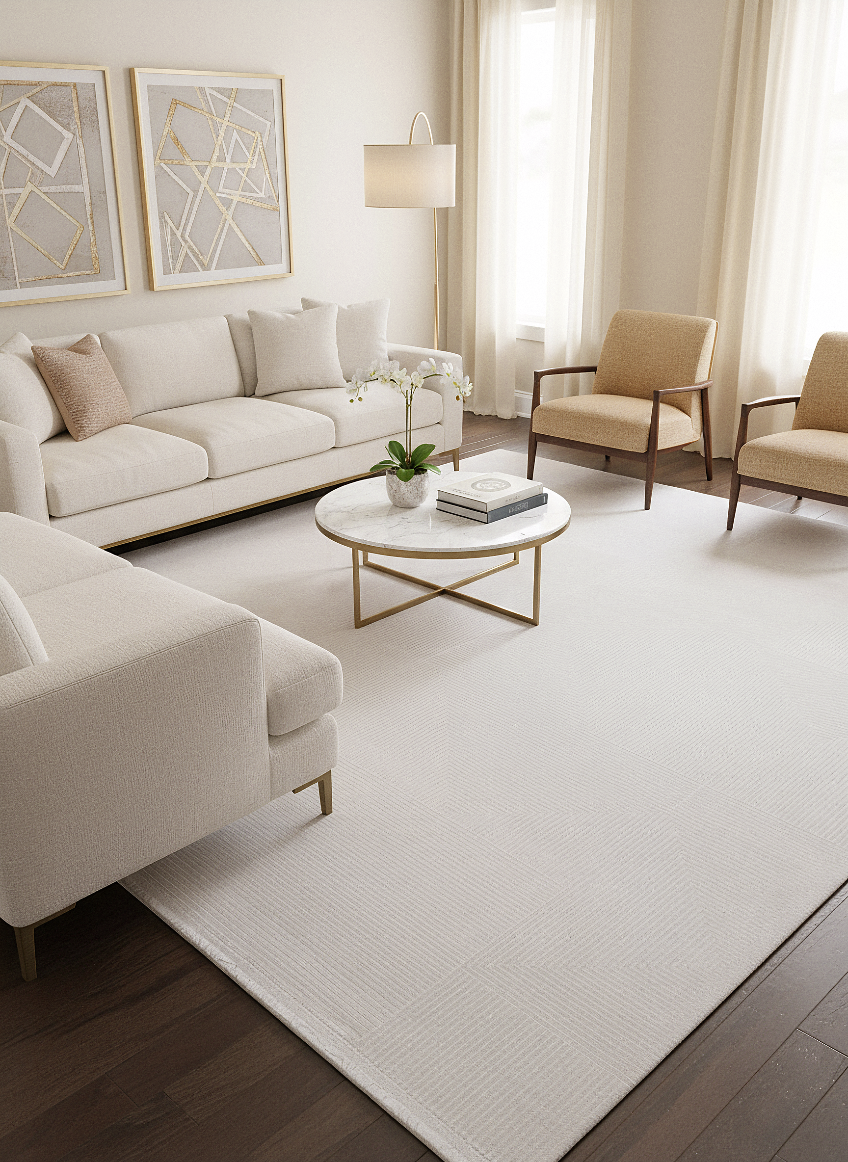 PRATO T-PR03 GRİ Akrilik Viskon Sık Dokuma Salon Koridor Mutfak Halısı