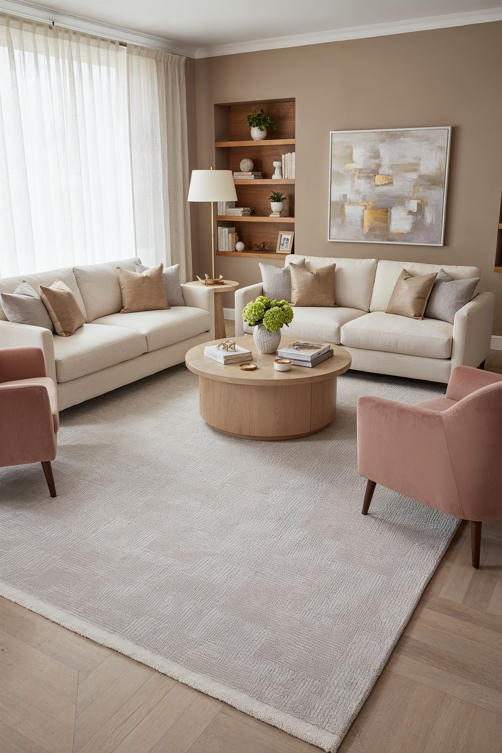 PRATO T-PR09 GRİ Akrilik Viskon Sık Dokuma Salon Koridor Mutfak Halısı