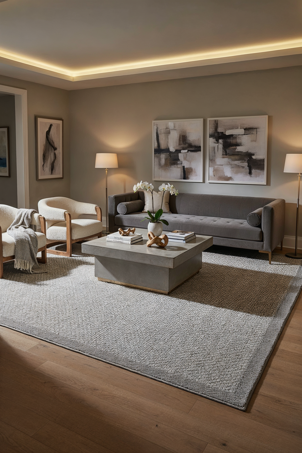 SİSAL EXTRA - VN01 GRİ Extra Kalın Jüt Hasır Dokulu Doğal Salon Mutfak Koridor Balkon Halısı