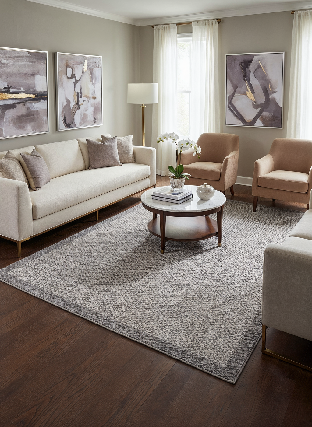 SİSAL EXTRA - VN01 GRİ Extra Kalın Jüt Hasır Dokulu Doğal Salon Mutfak Koridor Balkon Halısı