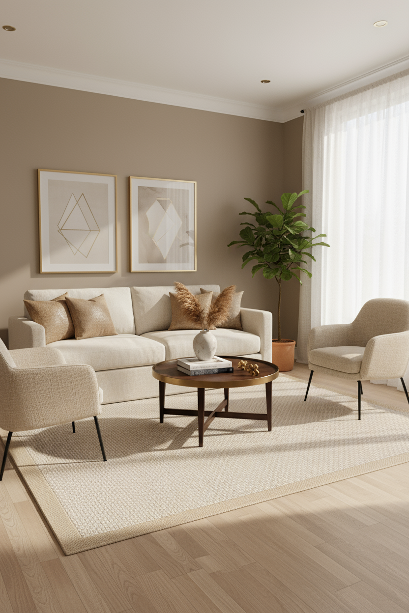 SİSAL EXTRA - VN03 NATURAL BEJ Extra Kalın Jüt Hasır Dokulu Doğal Salon Mutfak Koridor Balkon Halısı