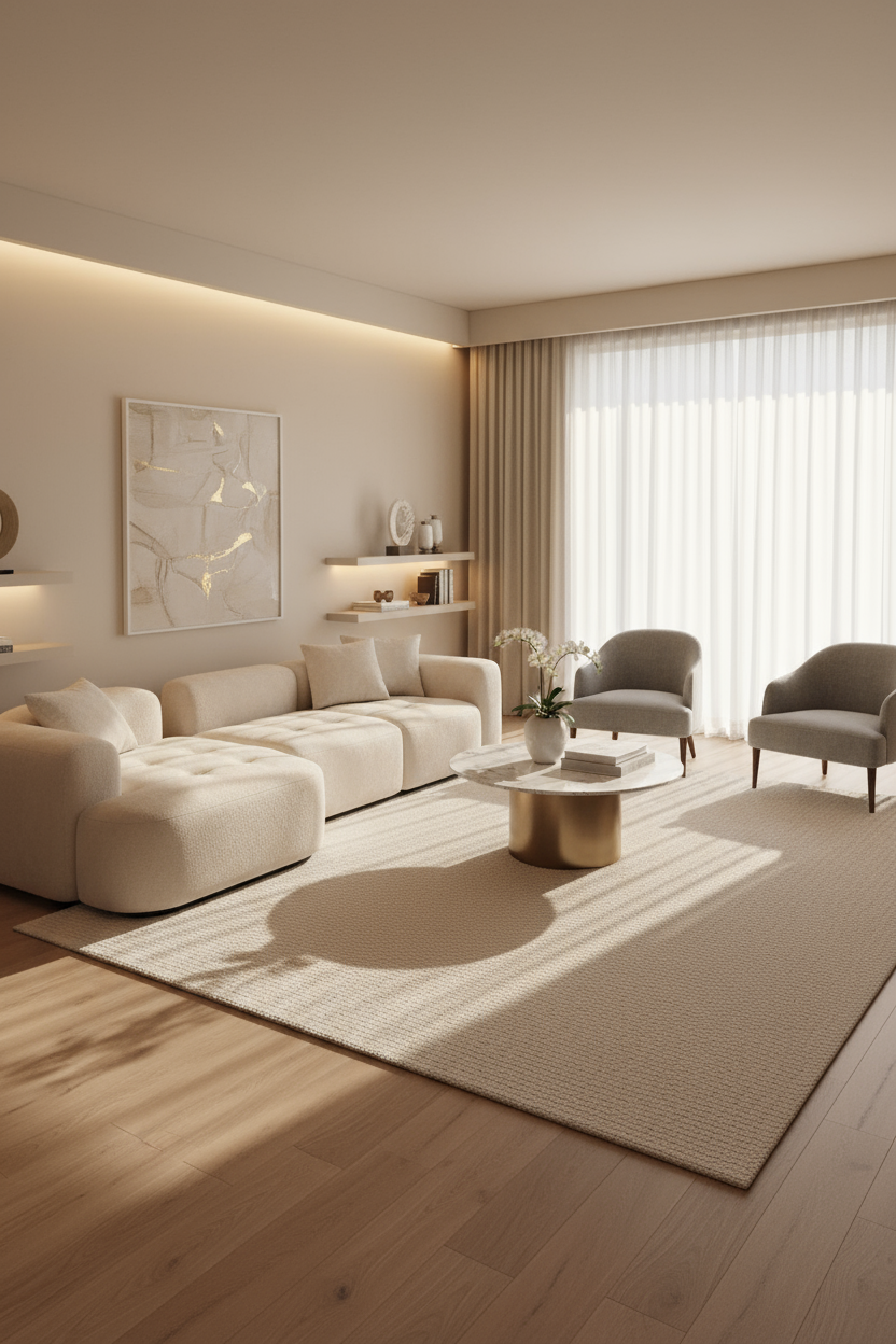 SİSAL EXTRA - VN05 KREM Extra Kalın Jüt Hasır Dokulu Doğal Salon Mutfak Koridor Balkon Halısı