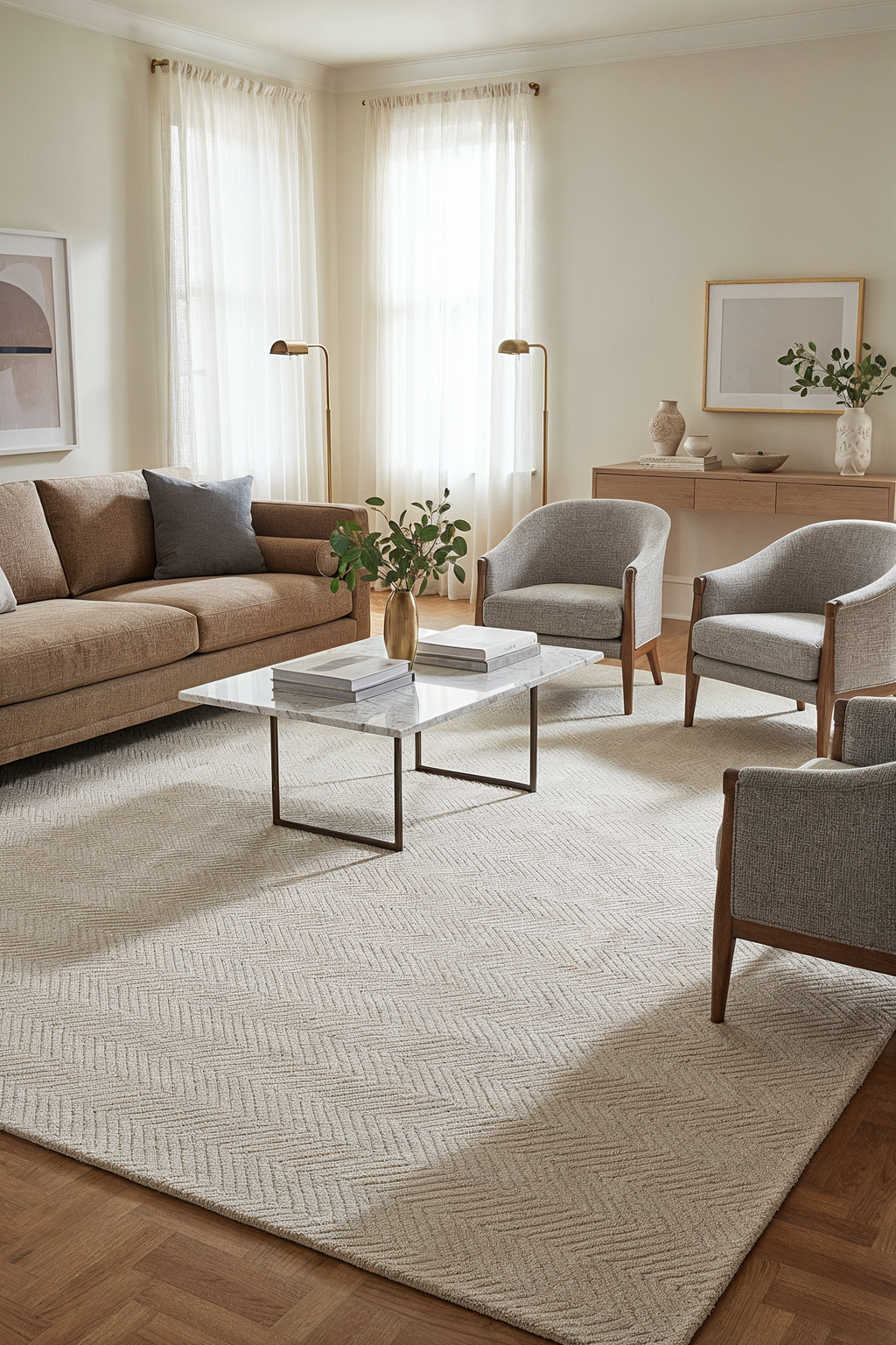 SİSAL EXTRA - VN08 KREM Extra Kalın Jüt Hasır Dokulu Doğal Salon Mutfak Koridor Balkon Halısı