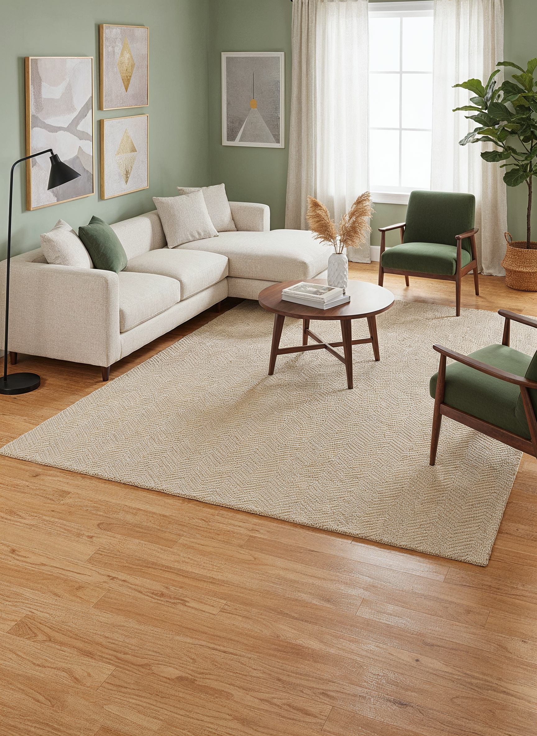 SİSAL EXTRA - VN09 NATURAL BEJ Extra Kalın Jüt Hasır Dokulu Doğal Salon Mutfak Koridor Balkon Halısı