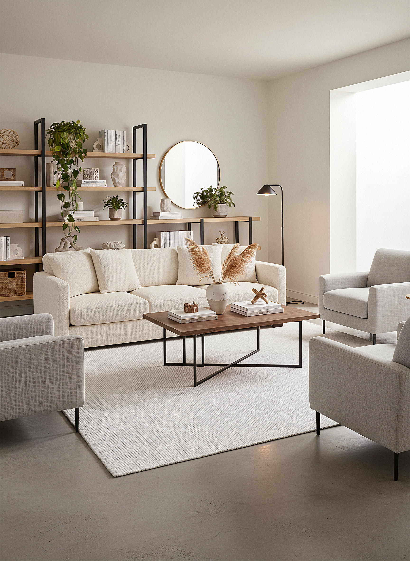 ŞÖNİL EXTRA - GRİ Extra Kalın Kaymaz Taban İskandinav Desenli Salon Koridor Mutfak Şönil Dokuma Halı