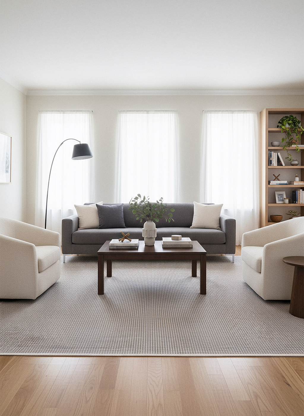 ŞÖNİL PANDORA - GRİ Makinede Yıkanabilir Modern Sade Salon Koridor Mutfak Şönil Dokuma Halı