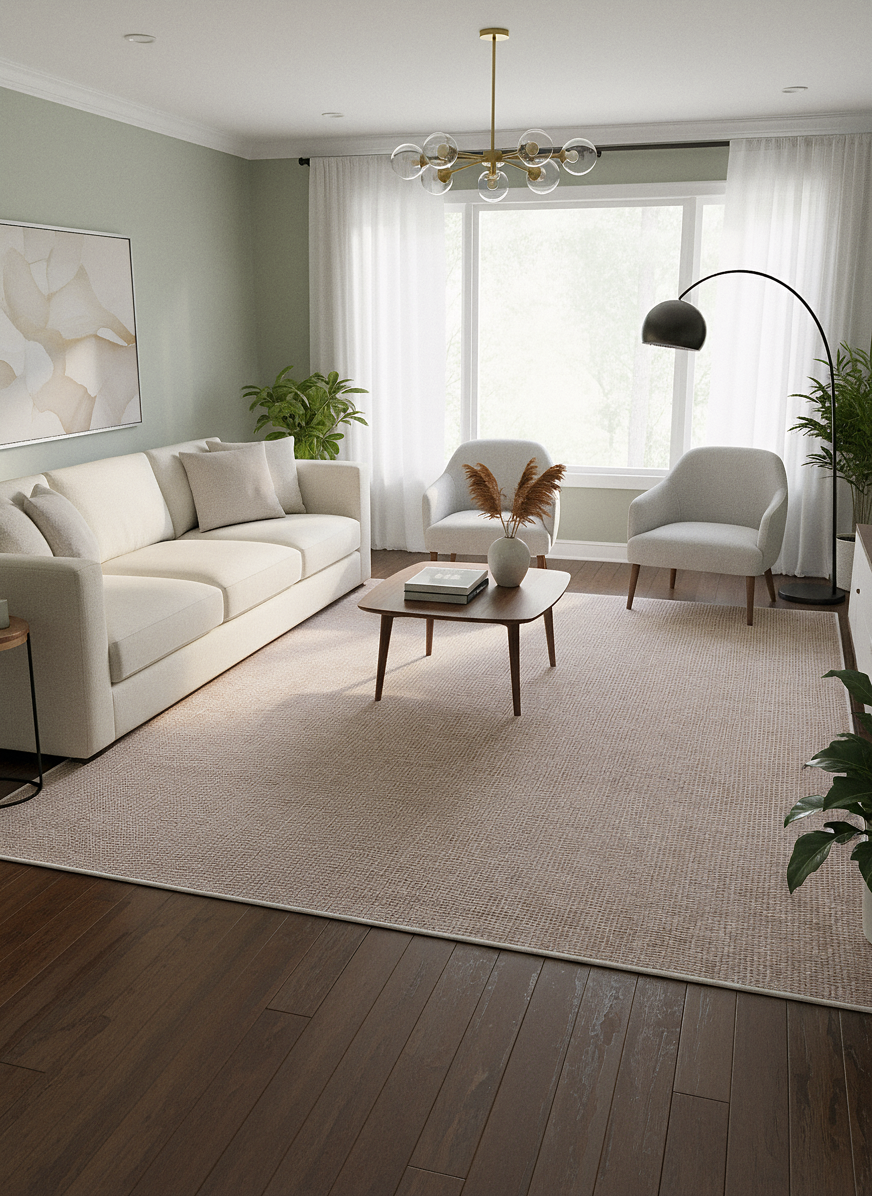 ŞÖNİL PANDORA - BEJ Makinede Yıkanabilir Modern Sade Salon Koridor Mutfak Şönil Dokuma Halı