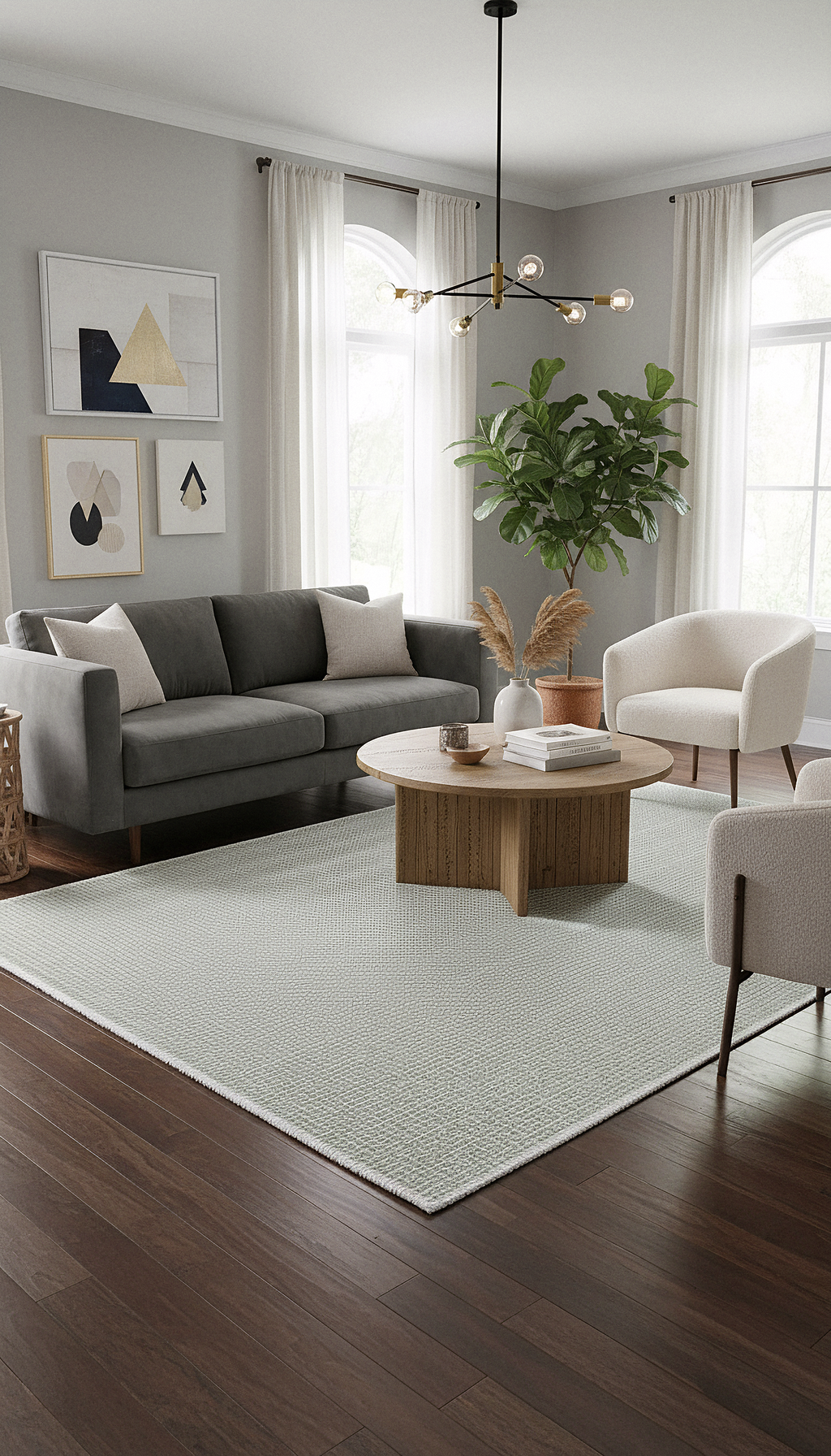 ŞÖNİL PANDORA - YEŞİL Makinede Yıkanabilir Modern Sade Salon Koridor Mutfak Şönil Dokuma Halı