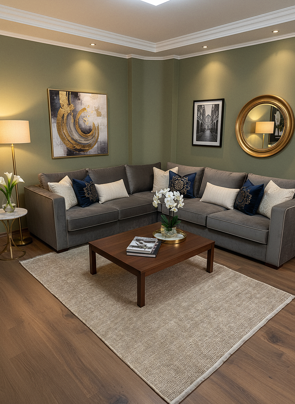 ŞÖNİL SUDE-BEJ Makinede Yıkanabilir Modern Sade Desenli Salon Koridor Mutfak Şönil Dokuma Halı