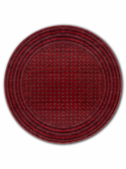 yıkanabilir kaymaz taban şönil dokuma halı 140x200 kirmizi; siyah