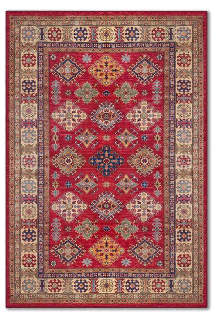 yıkanabilir kaymaz taban şönil dokuma halı 80x150 kirmizi; renkli