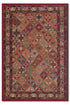 yıkanabilir kaymaz taban şönil dokuma halı 80x150 kirmizi; renkli