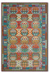 yıkanabilir kaymaz taban şönil dokuma halı 80x150 renkli
