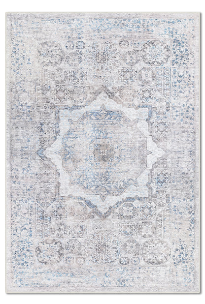 ARTE VN090 Vintage Klasik Desenli Renkli Dekoratif Salon Mutfak Koridor Halısı
