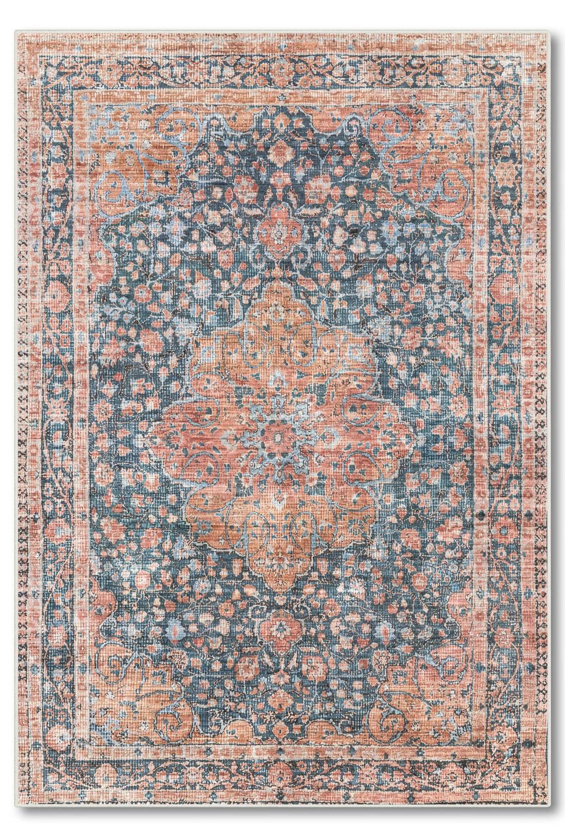 yıkanabilir kaymaz taban şönil dokuma halı 80x150 renkli