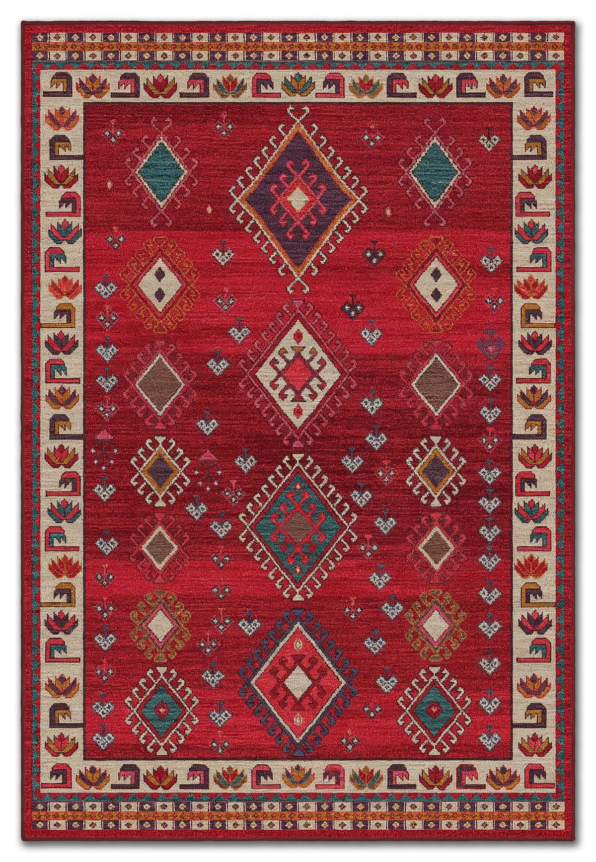 Arte VN129-1 Klasik Desenli Dekoratif Şönil Halı