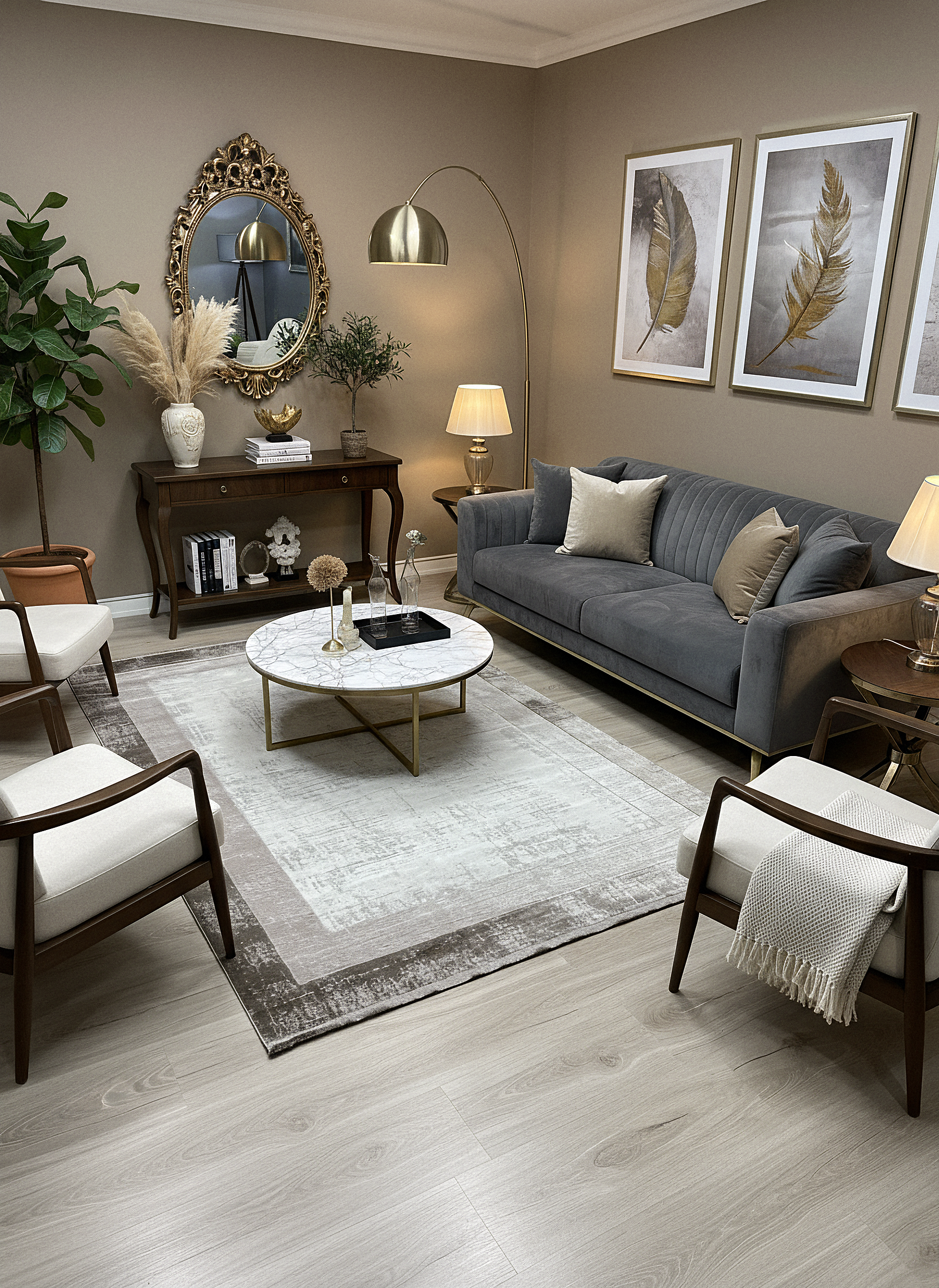 VERONA-50T-BEJ/KREM Yumuşak Sık Pamuk Dokuma Taban Salon Koridor Mutfak Halısı