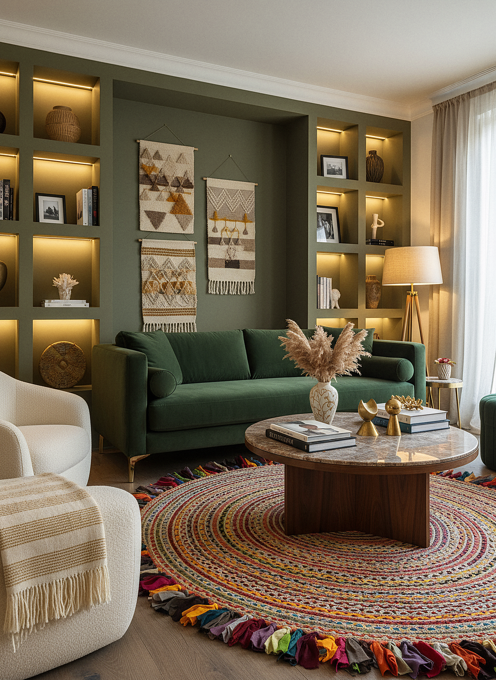 JÜT-RV410 Elde Dokuma Doğal Jüt Hasır Halı