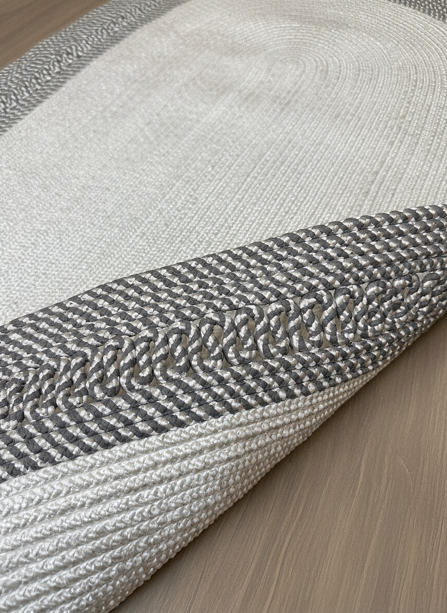 JÜT-C19 Elde Dokuma Doğal Jüt Hasır Halı