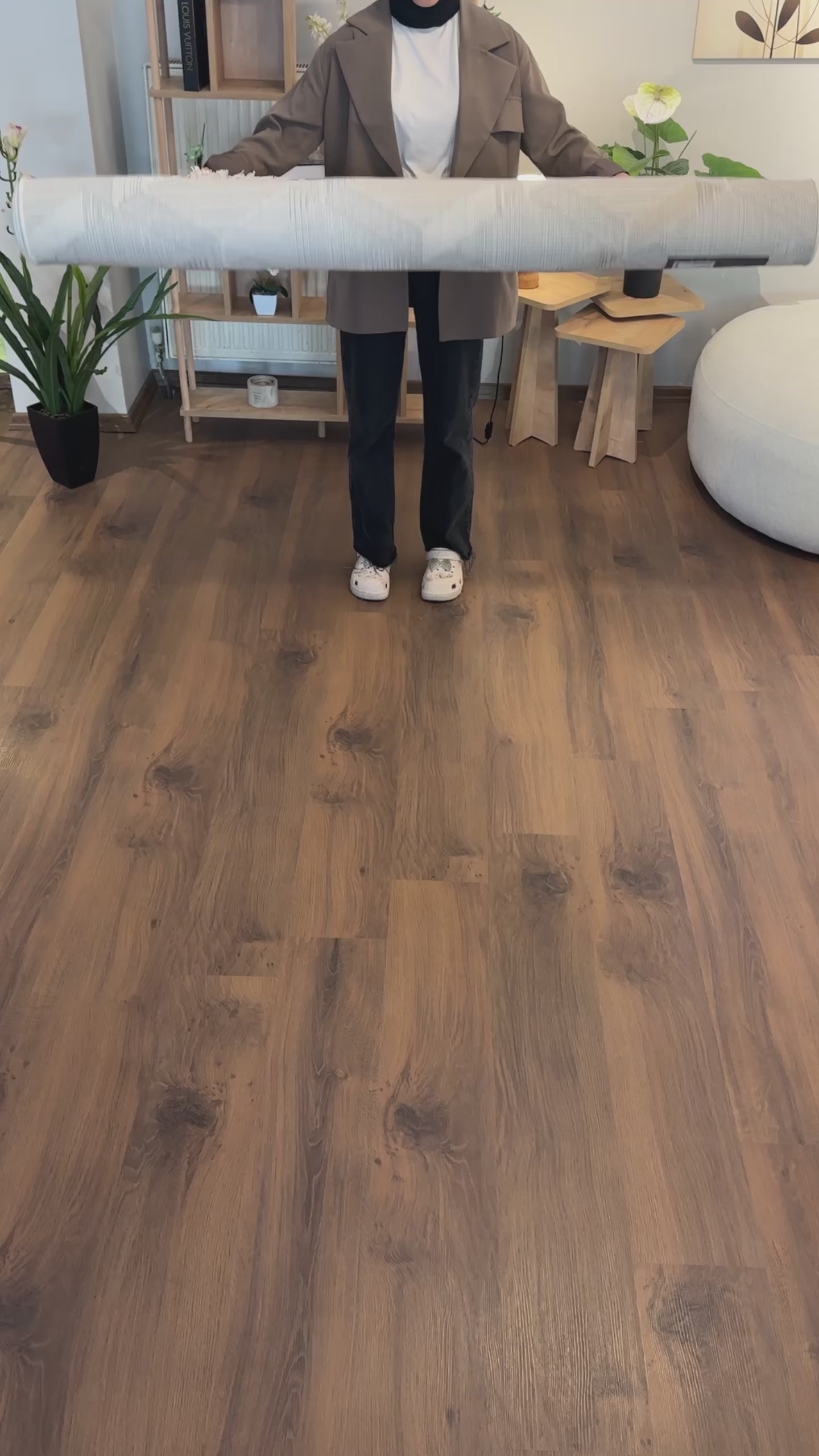 İCON T-PE01-KREM Modern Geometrik Desenli Salon Koridor Mutfak Halısı