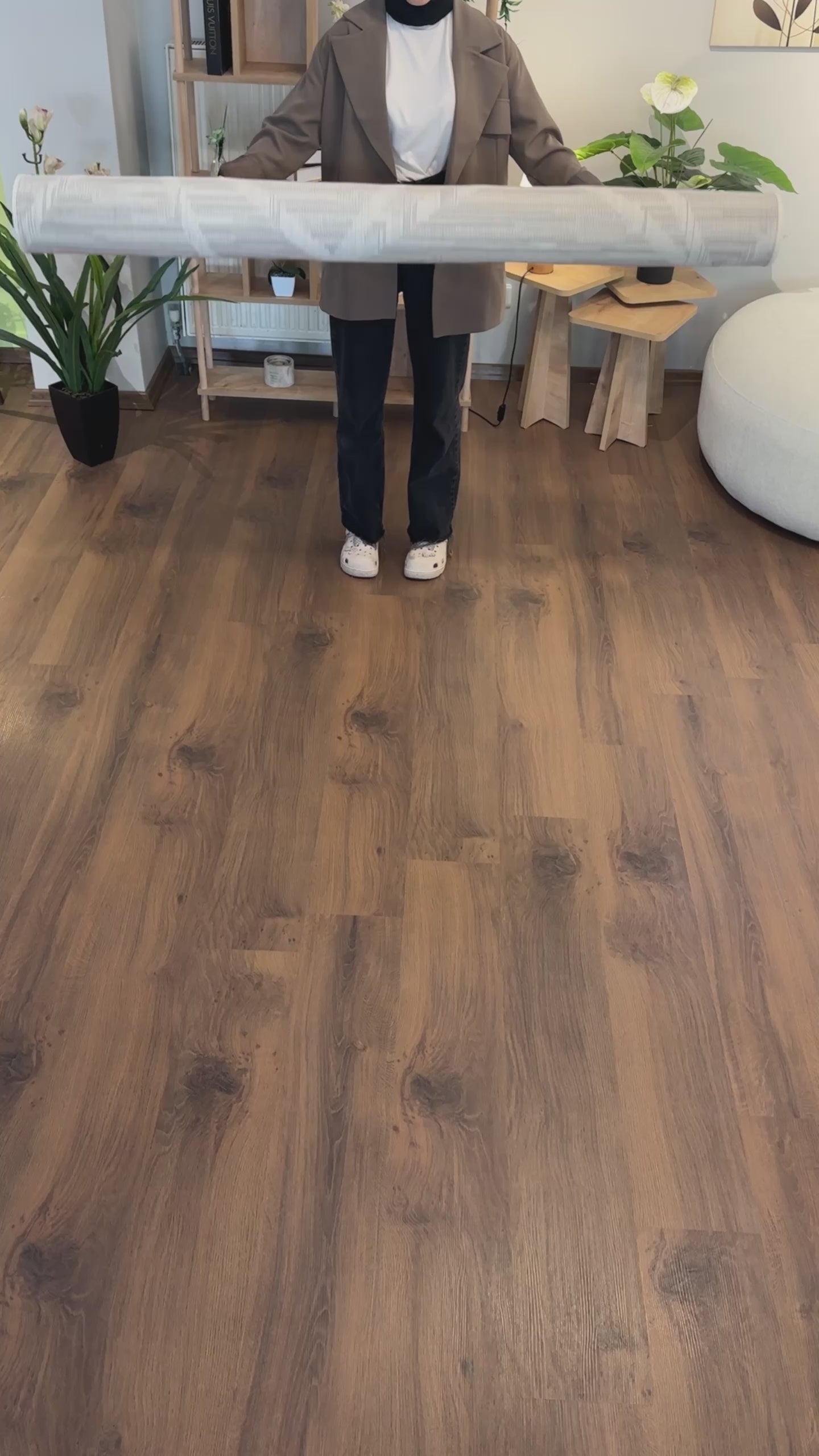 İCON T-PE04-KREM Modern Geometrik Desenli Salon Koridor Mutfak Halısı