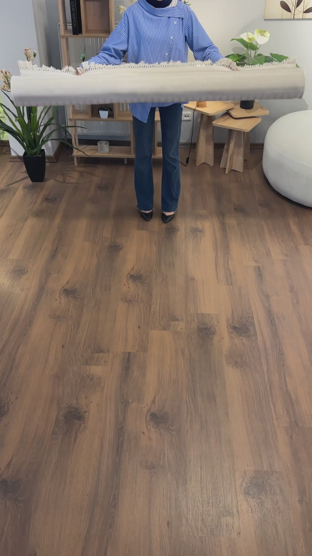 İCON T-PE03-BEJ Modern Geometrik Desenli Salon Koridor Mutfak Halısı